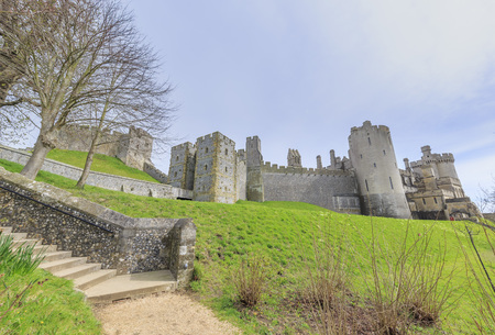 Historical landmark around Arundel Castle, United Kingdomのeditorial素材