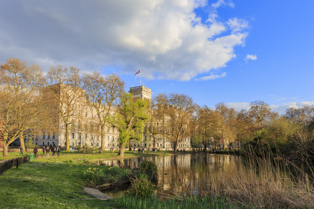 The famous Horse Guards Parade at London, United Kingdomのeditorial素材