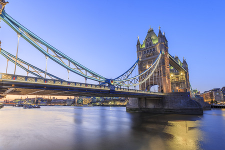 The famous Tower Bridge at London, United Kingdomのeditorial素材