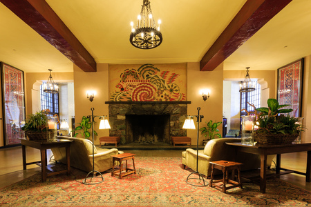 Yosemite, MAR 20: The Majestic Yosemite Hotel on MAR 20, 2014 at Yosemite National Parkのeditorial素材