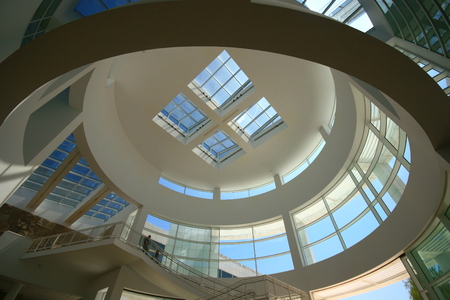 FEB 11, Los Angeles: The famous Getty Center on FEB 11, 2015 at Los Angelesのeditorial素材