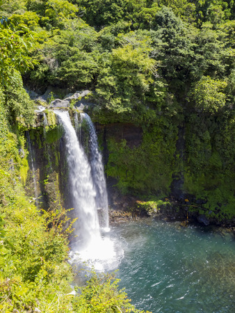 The beautiful Shiraito Falls at Fujinomiya, Shizuoka Prefectureの写真素材
