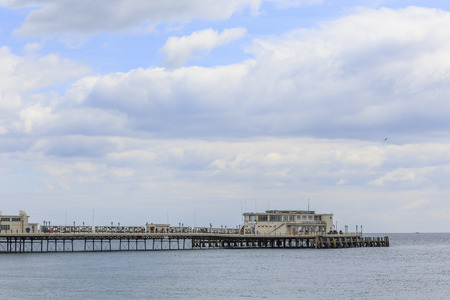 The Worthing Pier at Worthingの写真素材