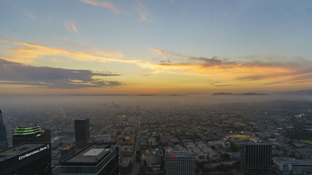 Los Angeles, JUN 27:  OUE Skyspace on JUN 27, 2016 at L.A., Californiaのeditorial素材