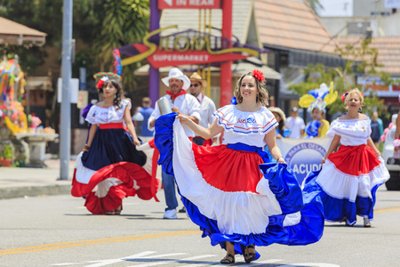 California, USA - JUN 25, 2016: Superb Tournament of the famous Hollywood Carnival, held in Hollywood, Californiaのeditorial素材
