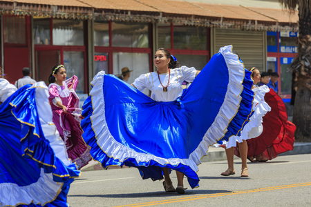 California, USA - JUN 25, 2016: Superb Tournament of the famous Hollywood Carnival, held in Hollywood, Californiaのeditorial素材