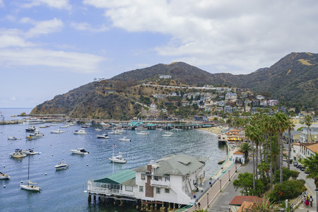 The Catalina Island of Los Angeles Country, Californiaのeditorial素材