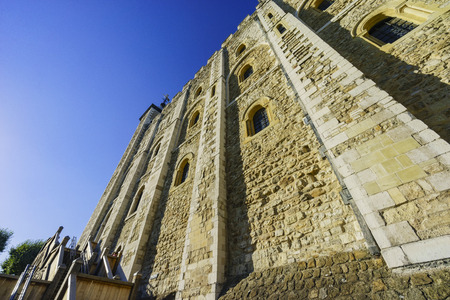 London, SEP 11: The historical and beautiful Tower of London on SEP 11, 2016 at London, United Kingdomのeditorial素材