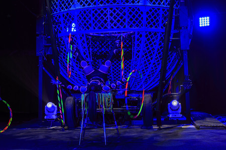 Bognor Regis, APR 10: The fun Zyair Circus show on APR 10, 2016 at Bognor Registのeditorial素材