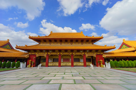 Hsi Lai Temple at Los Angeles, California
