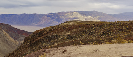 landscape around Padre Crowley Point, Death Valley National Parkの写真素材