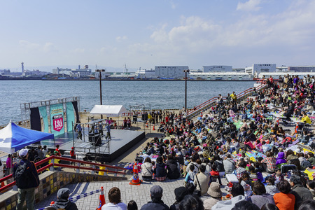 Osaka, APR 29: The 13th Kids Dance Competition at Osaka bay on APR 29, 2011 at Osaka, Japanのeditorial素材