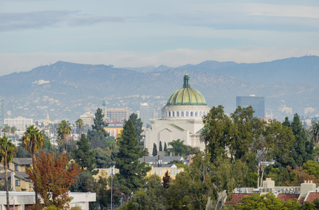 Los Angeles, DEC 9: Special dome roof of Art of Living on DEC 9, 2016 at Los Angelesのeditorial素材