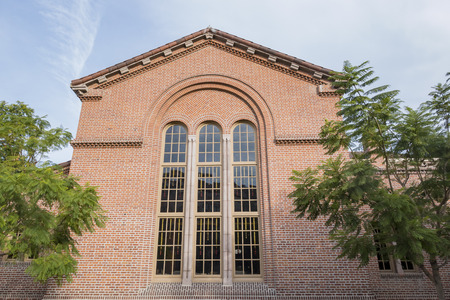 Los Angeles, DEC 9: Campus of the University of Southern California on DEC 9, 2016 at Los Angelesのeditorial素材