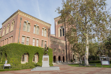 Los Angeles, DEC 9: Torjan Status at the campus of the University of Southern California on DEC 9, 2016 at Los Angelesのeditorial素材
