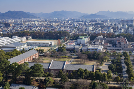 City scape view of Japanの写真素材
