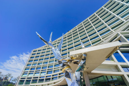 Taipei, DEC 25: Main building of Songshan Cultural and Creative Park area on DEC 25, 2016 at Taipei