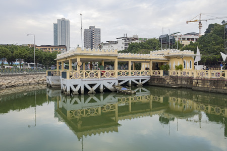 Macau, DEC 29: The Maritime Museum on DEC 29, 2016 at Macau, Chinaのeditorial素材