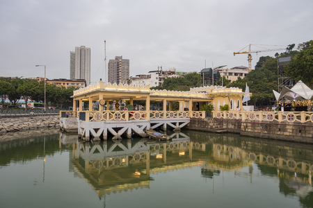 Macau, DEC 29: The Maritime Museum on DEC 29, 2016 at Macau, Chinaのeditorial素材