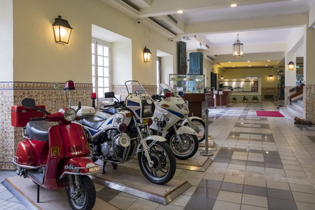 Macau, DEC 29: The interior of Museu Militar musuem on DEC 29, 2016 at Macauのeditorial素材