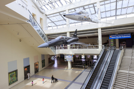 Los Angeles, JAN 29: 1st floor of California Science Center on JAN 29, 2015 at Los Angelesのeditorial素材