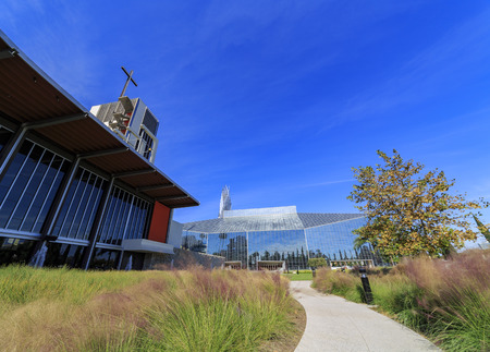 Orange Country, NOV 25: The famous Crystal Church ON NOV 25, 2014 at Orange Country, Californiaのeditorial素材