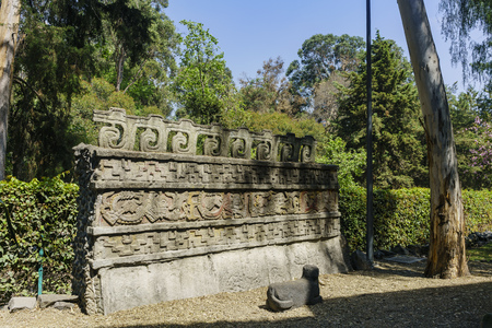 Mexico City, FEB 16: National Museum of Anthropology (Museo Nacional de Antropologia, MNA) on FEB 16, 2017 at Mexico Cityのeditorial素材