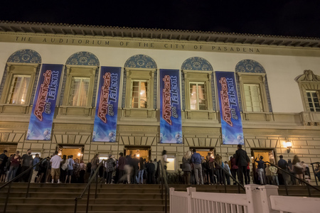 Pasadena, MAR 9: America's got Talent at The auditorium of the city of Pasadena on MAR 9 at Pasadena, Californiaのeditorial素材