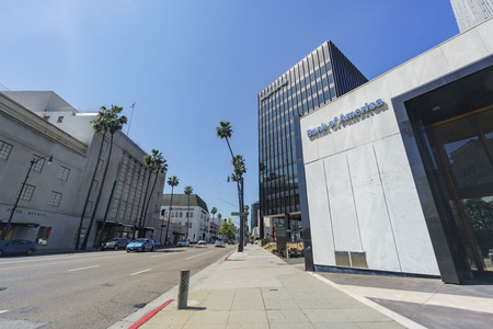 Beverly Hills, MAR 24: Banks in Beverly Hills on MAR 24, 2017 at Beverly Hills, Los Angeles, Californiaのeditorial素材