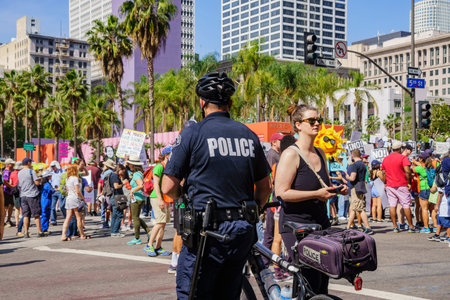 Los Angeles, APR 22: Special event - March for Science LA on APR 22, 2017 at Los Angeles, California