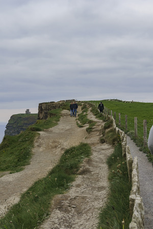 Ireland, MAY 6: Nature wonder - Cliffs of Moher on MAY 6, 2017 at County Clare, Irelandのeditorial素材