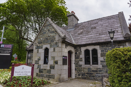 Galway, MAY 6: Building of National University of Ireland on MAY 6, 2017 at Galway, Irelandのeditorial素材