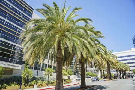 Los Angeles, JUN 2: LAC USC Medical Center on JUN 2, 2017 at Los Angeles, California, U.S.A.のeditorial素材