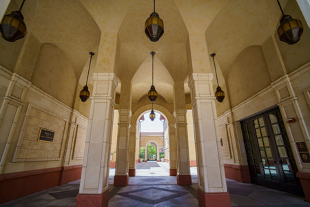 Los Angeles, JUN 4: Cinematic Arts Campus of the University of Southern California on JUN 4, 2017 at Los Angelesのeditorial素材