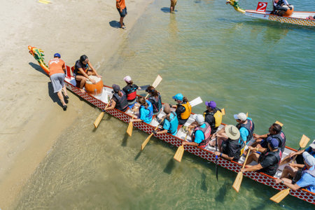 Long Beach, JUL 30: Dragon Boat Festival on JUL 30, 2017 at Long Beach, California