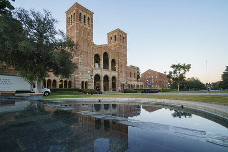 Westwood, JUN 21: Royce Hall of UCLA on JUN 21, 2017 at Westwood, Los Angeles County, California, United Statesのeditorial素材