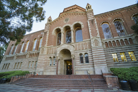 Westwood, JUN 21: Exterior view of Powell Library on JUN 21, 2017 at Westwood, Los Angeles County, California, United Statesのeditorial素材