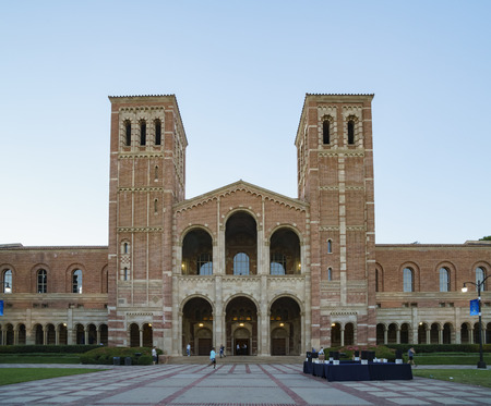 Westwood, JUN 21: Royce Hall of UCLA on JUN 21, 2017 at Westwood, Los Angeles County, California, United Statesのeditorial素材