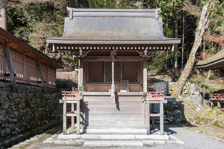 Otsu, NOV 23: Beautiful fall color of Hiyoshi Taisha on NOV 23, 2017 at Otsu, Shiga, Japanのeditorial素材