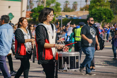 Los Angeles, JAN 15: The famous Kingdom Day Parade on JAN 15, 2018 at Los Angeles, California