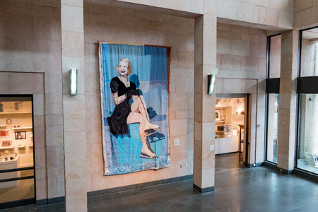 New Orleans, FEB 25: Interior view of the beautiful Ogden Museum on FEB 25,2018 at New Orleans, Louisianaのeditorial素材
