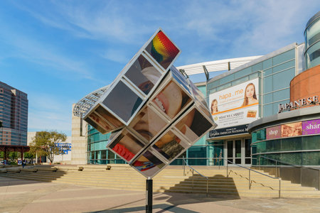 Los Angeles, MAR 3: Exterior view of the Japanese American National Museum on MAR 3, 2018 at Los...