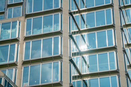 Exterior view of the John Lewis Head Office at London, United Kingdom