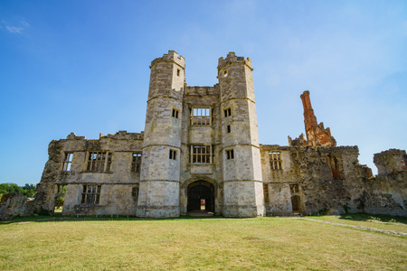 The historical runis - Titchfield Abbey at Titchfield, United Kingdomのeditorial素材