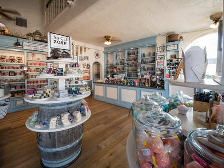 San Diego, JUN 27:  soap store in the historical old town on JUN 27, 2018 at San Diego, Californiaのeditorial素材