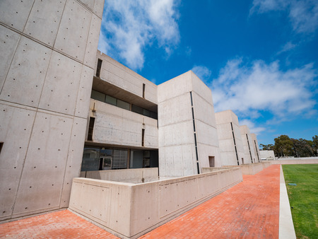San Diego, JUN 29: Interest building of Salk Institute for Biological Studies on JUN 29, 2018 at San Diego, Californiaのeditorial素材
