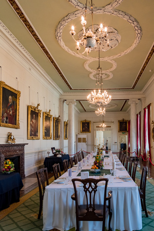 Dublin, JUL 3: Interior view of the Dublin Castle on JUL 3, 2018 at Dublin, Irelandのeditorial素材