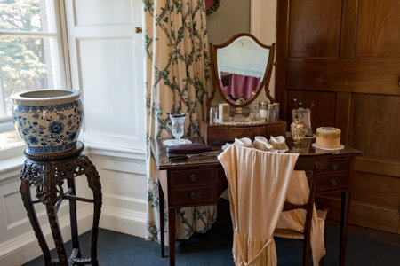 Malahide, JUN 30: Interior view of the Malahide Castle & Gardens on JUN 30, 2018 at Malahide, near Dublin, Irelandのeditorial素材
