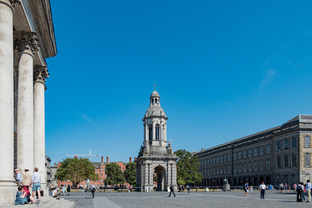 Los Angeles, JUN 29: Parliament Square: The Campanile on JUN 29, 2018 at Los Angeles, Californiaのeditorial素材