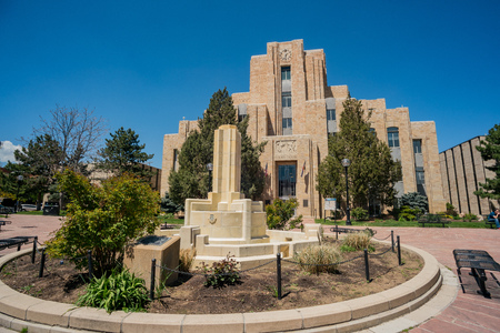 Exterior view of The Boulder County Commissioners at Boulder, Coloradoのeditorial素材